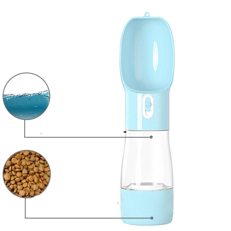 Portable dog travel water bottle
